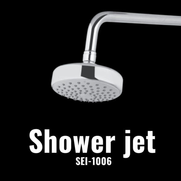 💧 ABS Chrome 4" Inch Circular Shower Head – Long Lifetime & Superior Water Flow